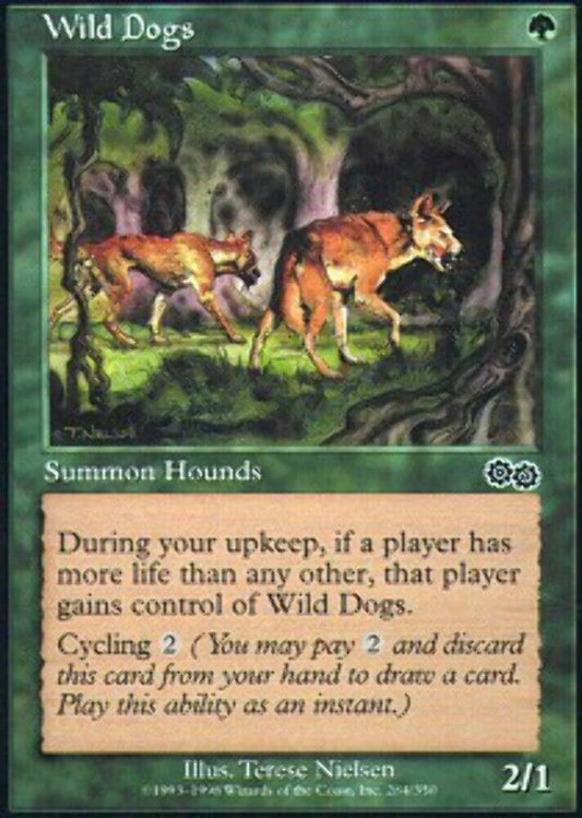 Wild Dogs Urza's Saga - MTG