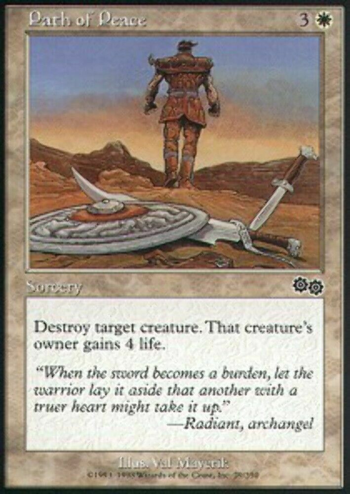 Path of Peace Urza's Saga - MTG