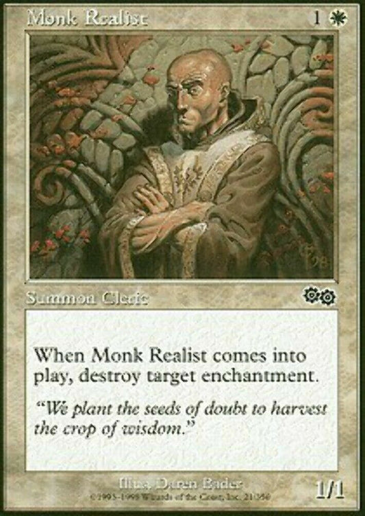 Monk Realist Urza's Saga - MTG