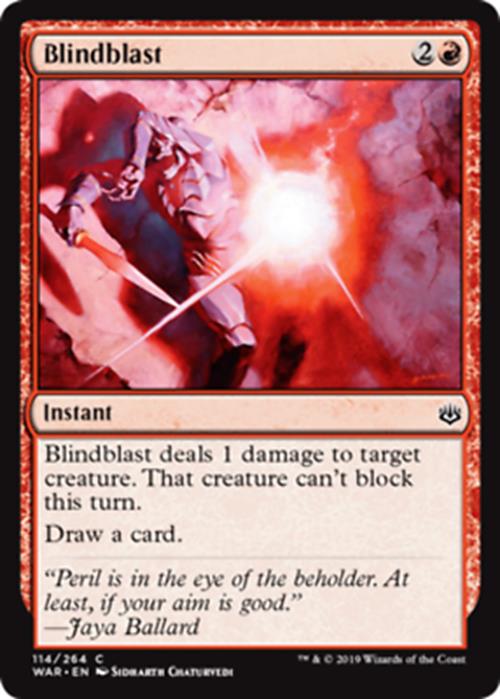Blindblast - War of the Spark - MTG