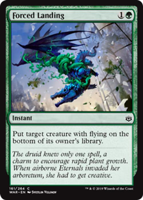 Forced Landing - War of the Spark - MTG