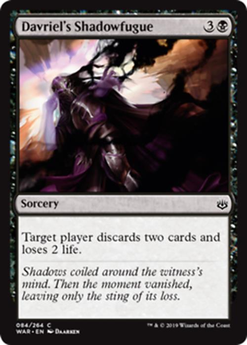 Davriel's Shadowfugue - War of the Spark - MTG