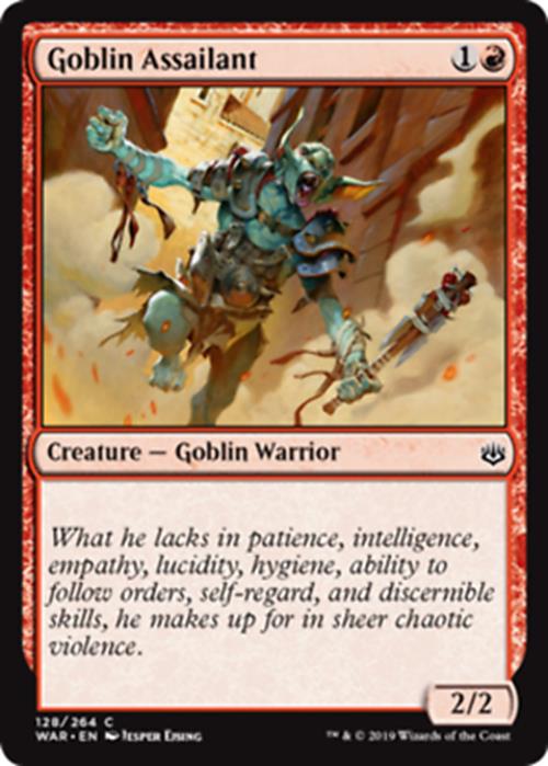 Goblin Assailant - War of the Spark - MTG