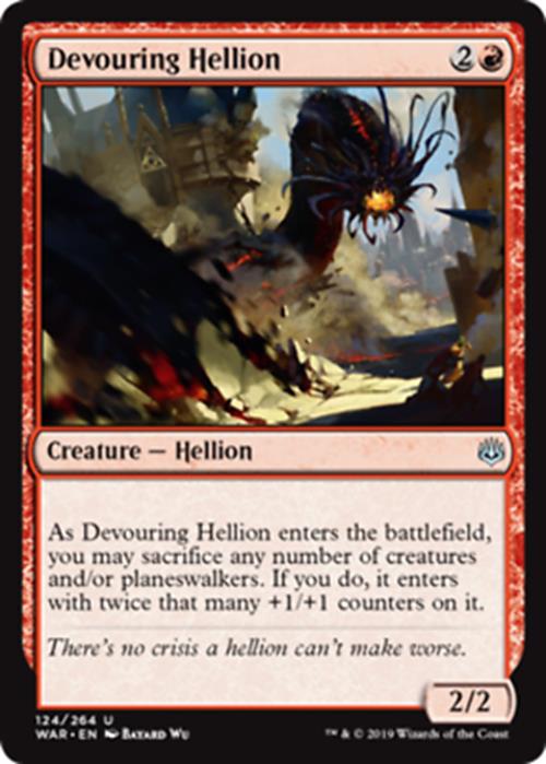 Devouring Hellion - War of the Spark - MTG