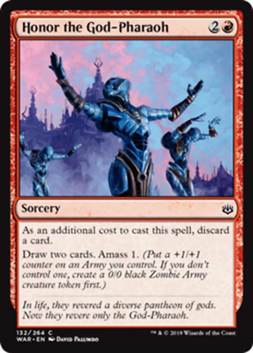 Honor the God-Pharaoh - War of the Spark - MTG