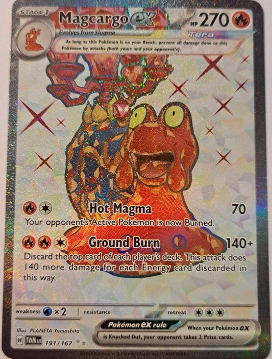 Magcargo EX - 191/167 - Double Rare - Twilight Masquerade
