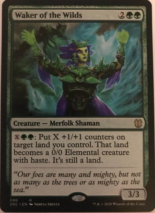 Waker Of The Wilds - Zendikar Rising: Commander - MTG