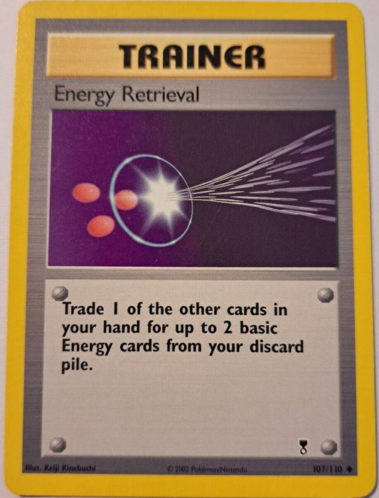 Energy Retrieval - 107/110 - Uncommon - Pokemon Legendary Collection