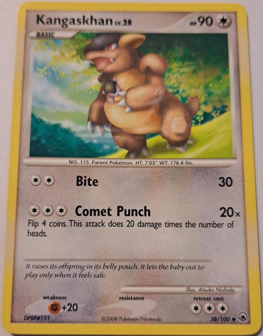 Kangaskhan Lv.28 - 38/100 - Uncommon - Pokemon Majestic Dawn