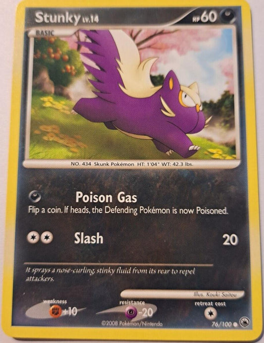 Stunky Lv.14 - 76/100 - Common - Pokemon Majestic Dawn