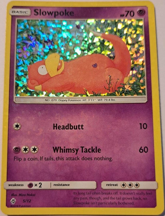 Slowpoke - 5/12 - Holo - Pokemon Mcdonald's 2018