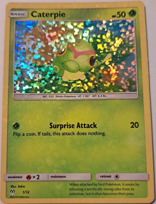 Caterpie - 1/12 - Holo - Pokemon Mcdonald's 2019