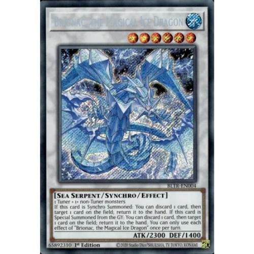 Brionac, the Magical Ice Dragon - BLTR-EN004 - Secret Rare - YuGiOh