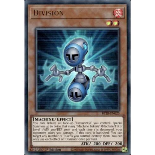 Division - BLTR-EN025 - Ultra Rare - YuGiOh