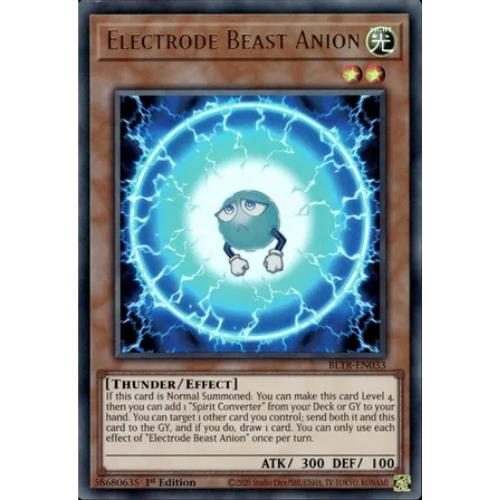 Electrode Beast Anion - BLTR-EN033 - Ultra Rare - YuGiOh