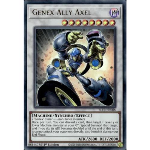 Genex Ally Axel - BLTR-EN088 - Ultra Rare - YuGiOh