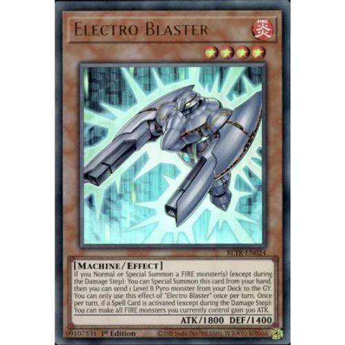 Electro Blaster - BLTR-EN024 - Ultra Rare - YuGiOh