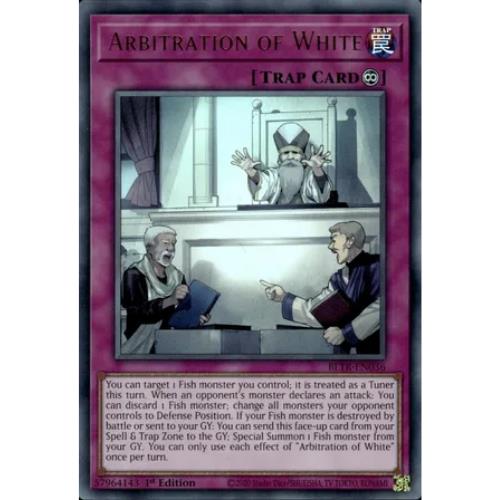 Arbitration of White - BLTR-EN036 - Ultra Rare - YuGiOh