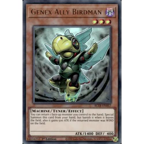 Genex Ally Birdman - BLTR-EN057 - Ultra Rare - YuGiOh