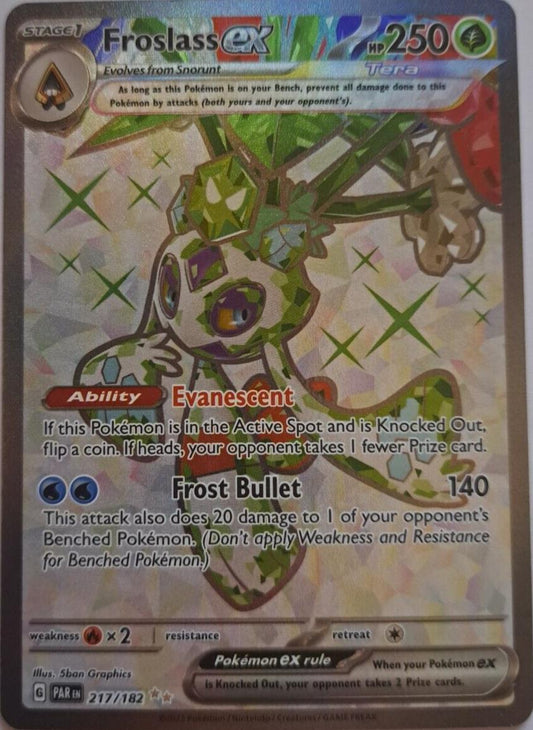 Frolass EX 217/182 - Pokemon Scarlet & Violet: Paradox Rift