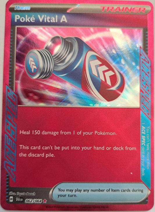Poke Vital A 062/064 Pokemon Shrouded Fable