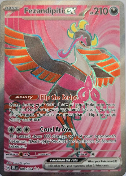 Fezandipiti EX 084/064 Pokemon Shrouded Fable