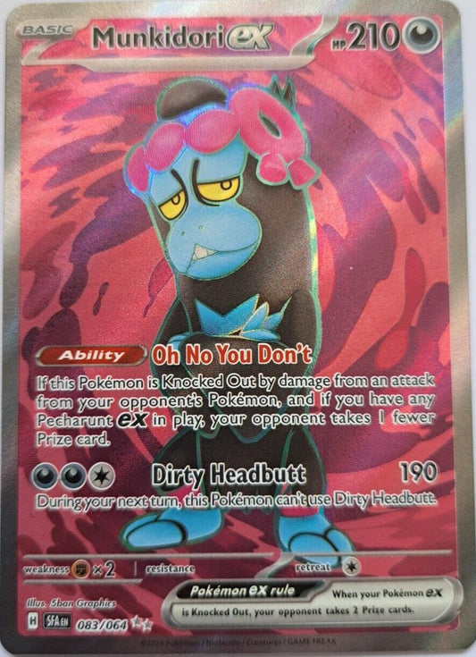 Munkidori EX 083/064 Pokemon Shrouded Fable
