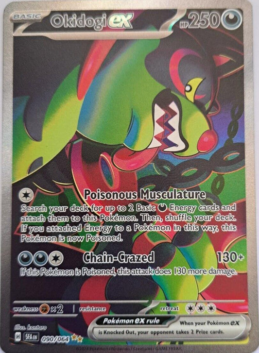 Okidogi EX 090/064 Pokemon Shrouded Fable