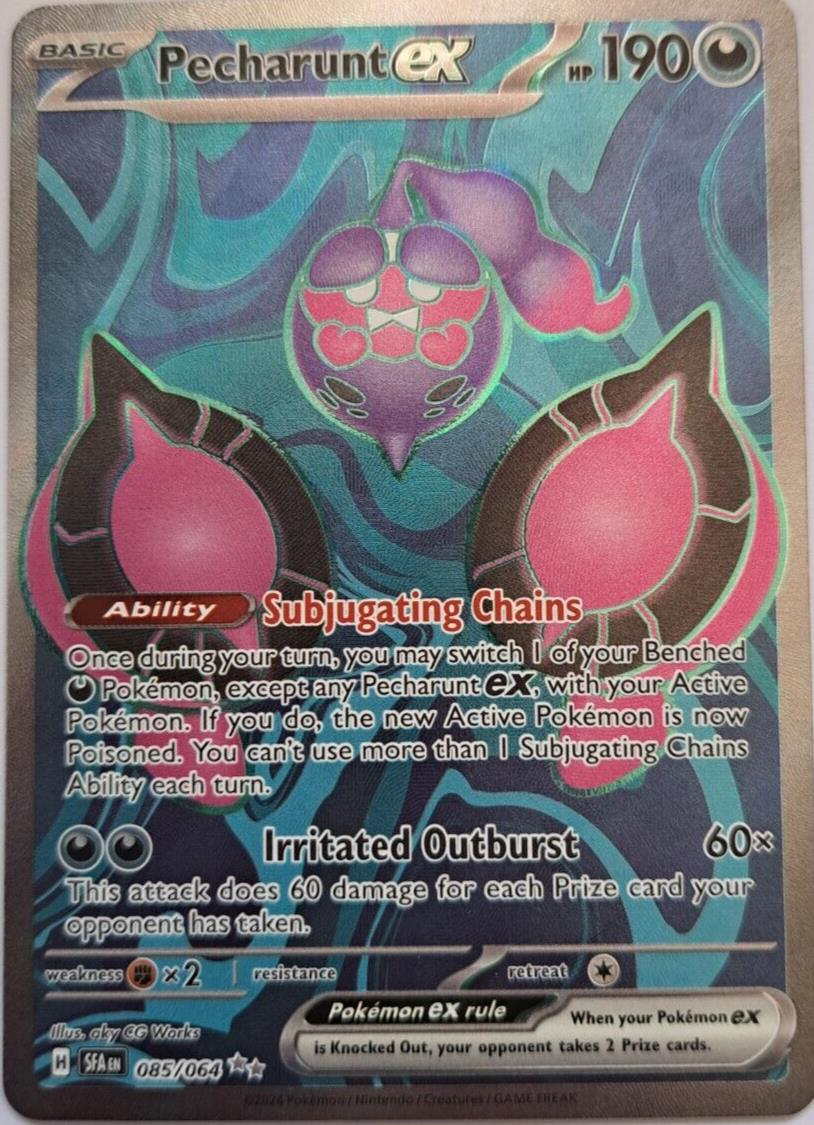 Pecharunt EX 085/064 Pokemon Shrouded Fable