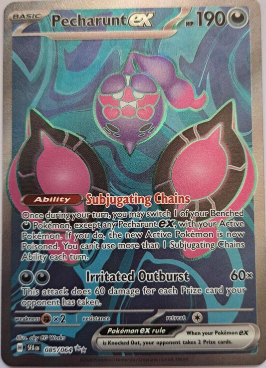 Pecharunt EX 085/064 Pokemon Shrouded Fable