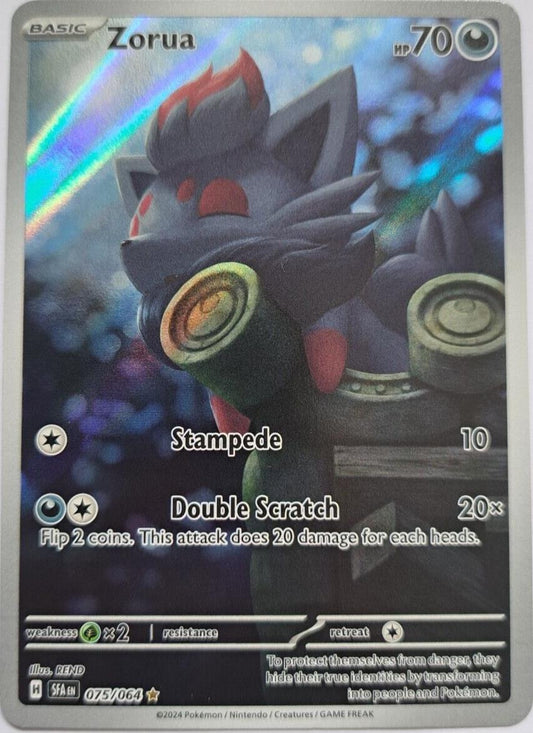 Zorua 075/064 Pokemon Shrouded Fable