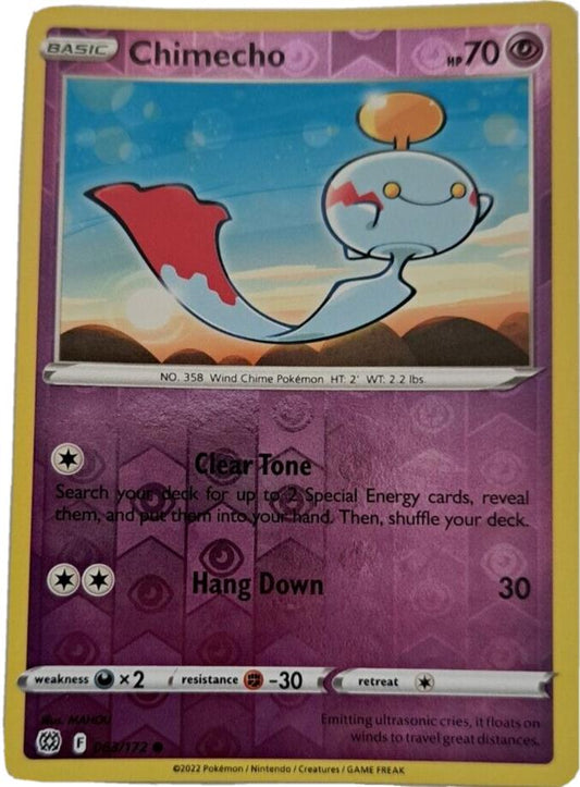 Chimecho 063/172 - Common Reverse Holo - Pokémon Cards Brilliant Stars
