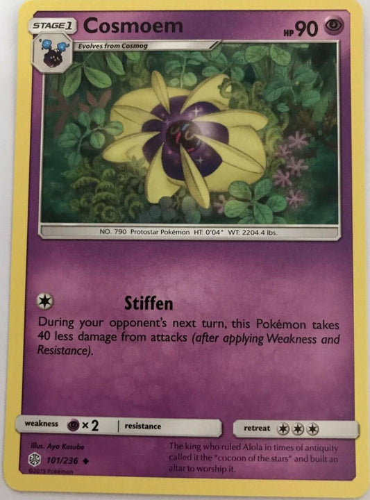Cosmoem 101/236 Uncommon - Pokemon Sun And Moon Cosmic Eclipse