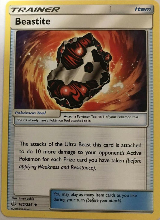 Beastite 185/236 Uncommon - Pokemon Sun And Moon Cosmic Eclipse