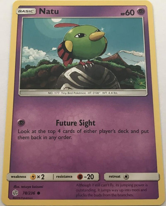 Natu 78/236 Common - Pokemon Sun And Moon Cosmic Eclipse