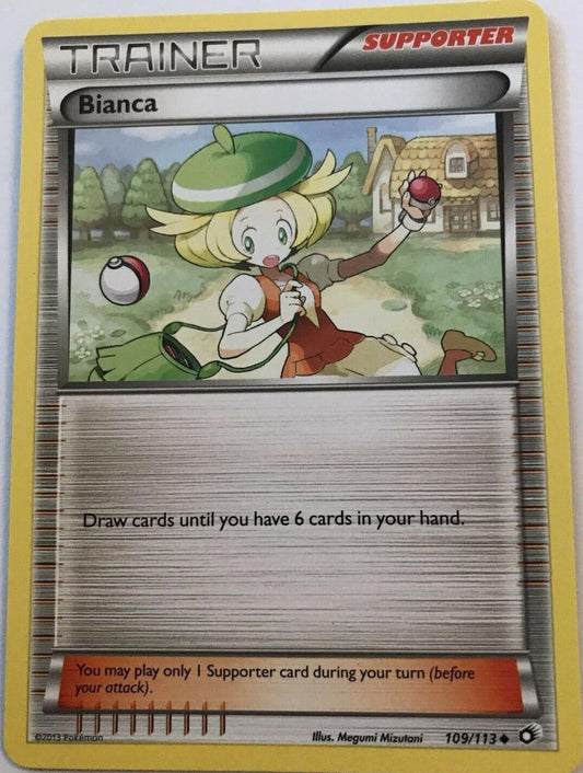 Bianca 109/113 Uncommon - Pokemon Legendary Treasures