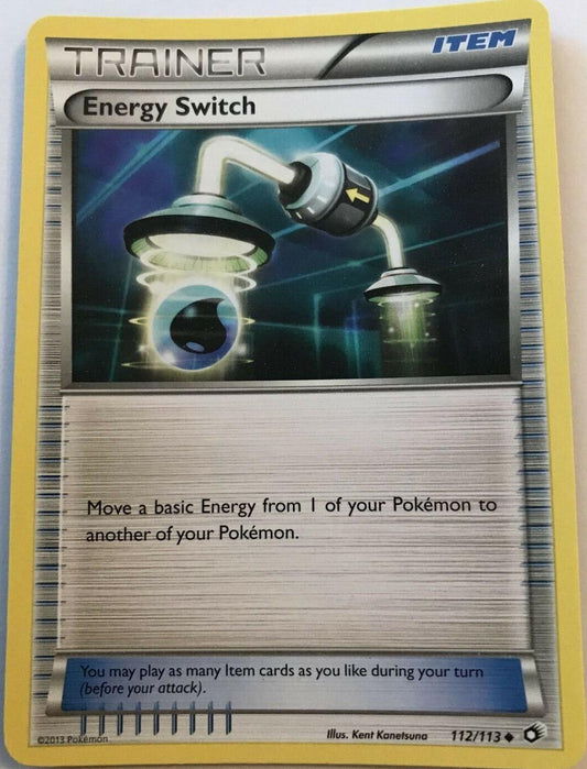 Energy Switch 112/113 Uncommon - Pokemon Legendary Treasures