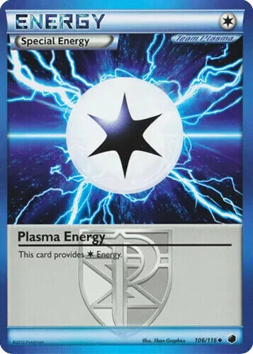 Plasma Energy 106/116 Uncommon - Pokemon Plasma Freeze