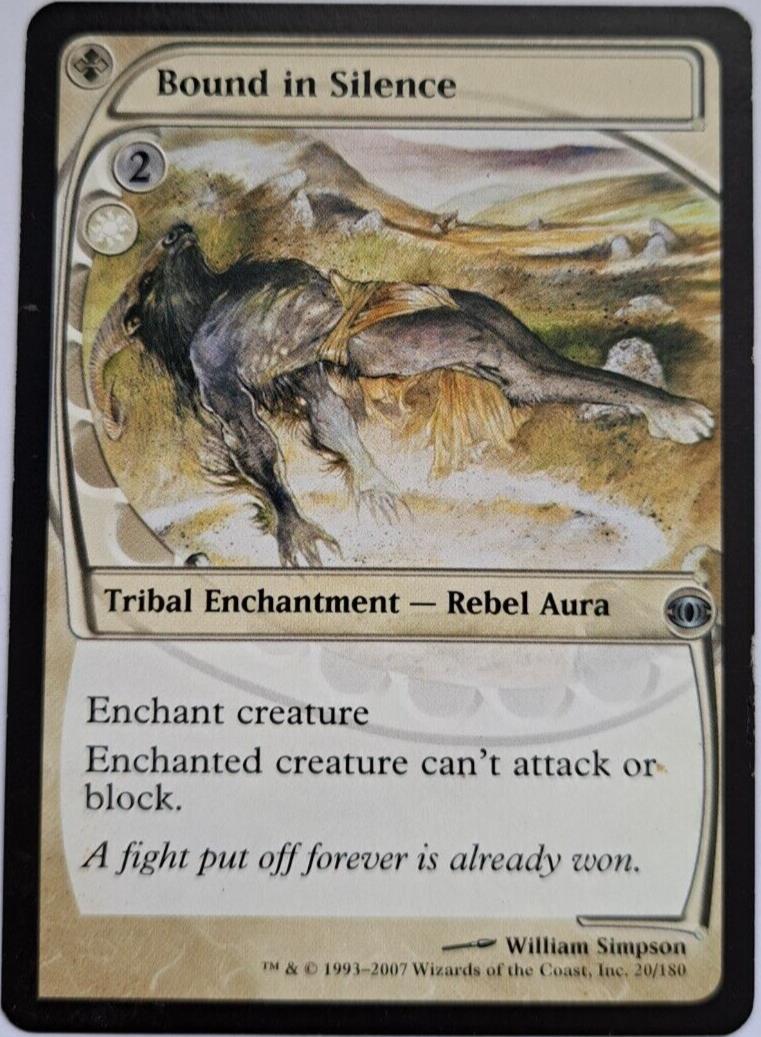 Bound in Silence - Future Sight - MTG