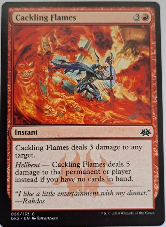 Cackling Flames - Guild Kit GK2 - MTG