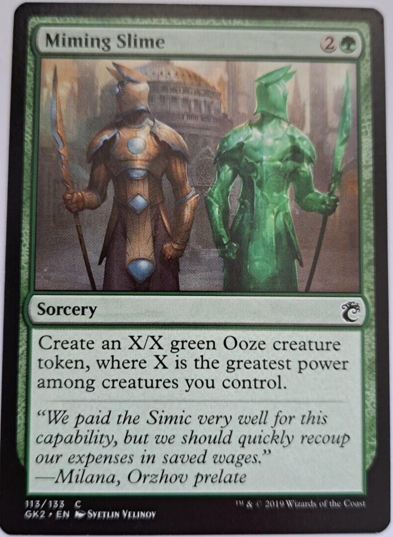 Miming Slime - Guild Kit GK2 - MTG