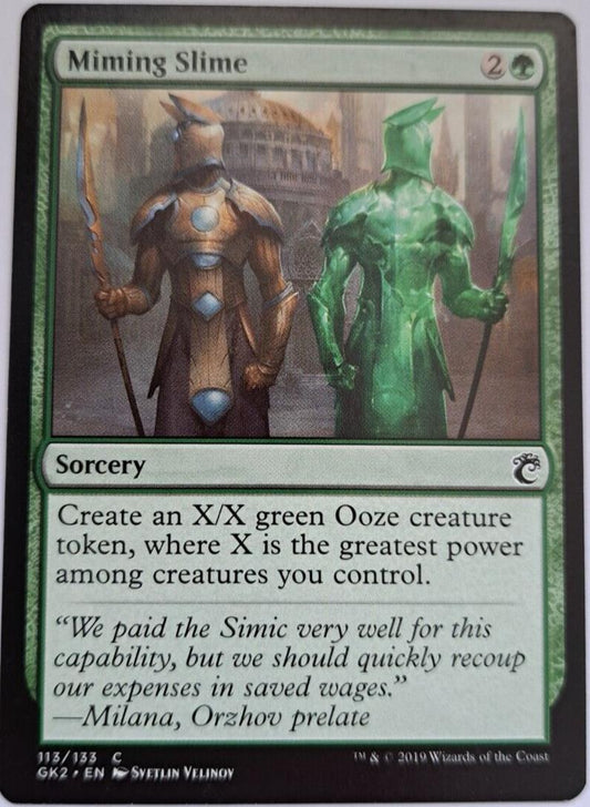 Miming Slime - Guild Kit GK2 - MTG