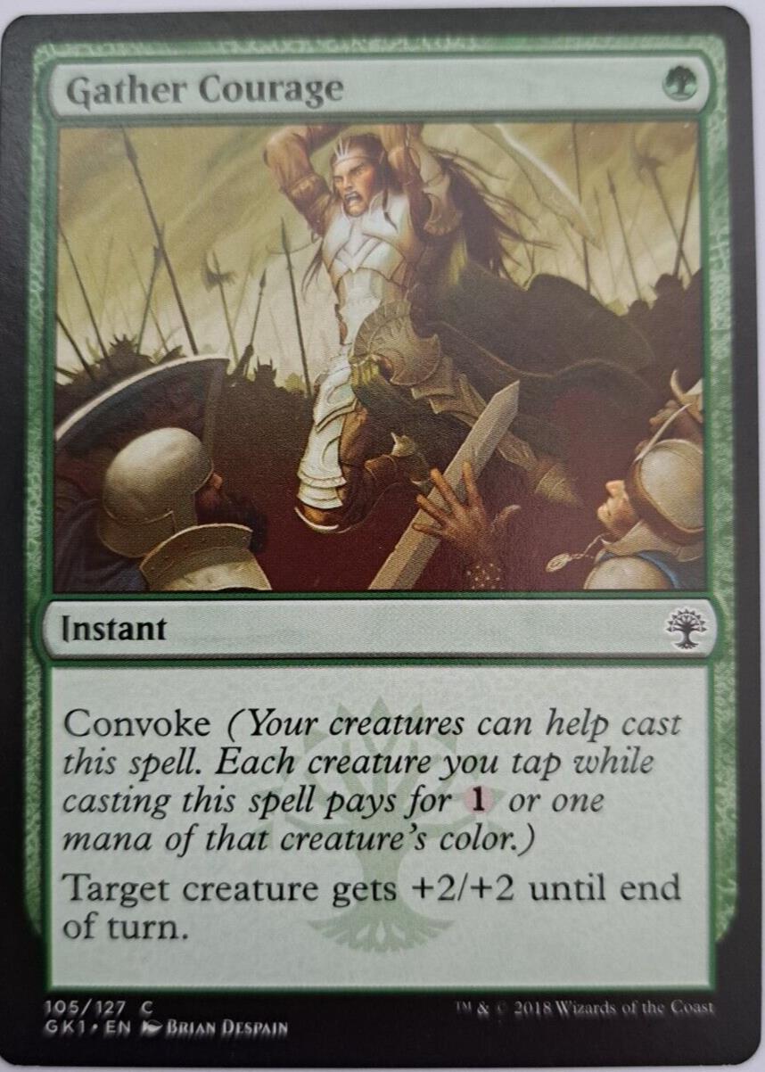 Gather Courage - Guild Kit GK1 - MTG