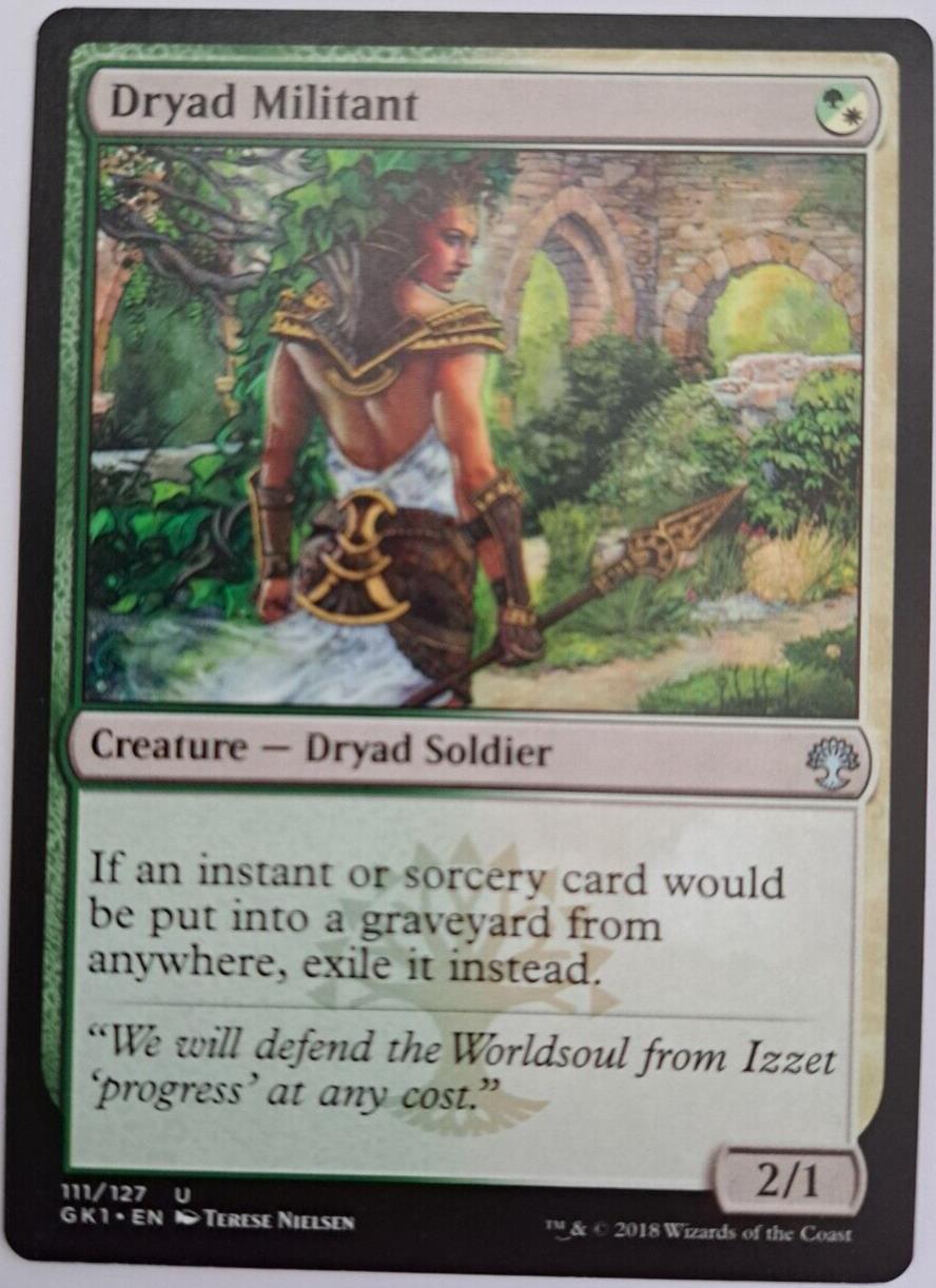 Dryad Militant - Guild Kit GK1 - MTG