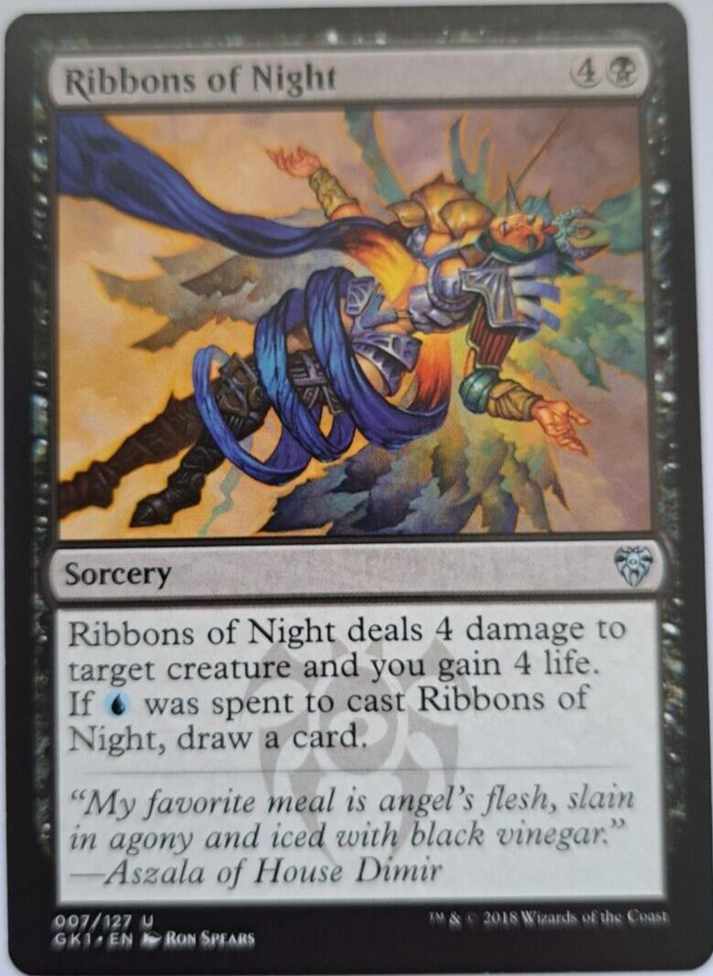 Ribbons of Night - Guild Kit GK1 - MTG
