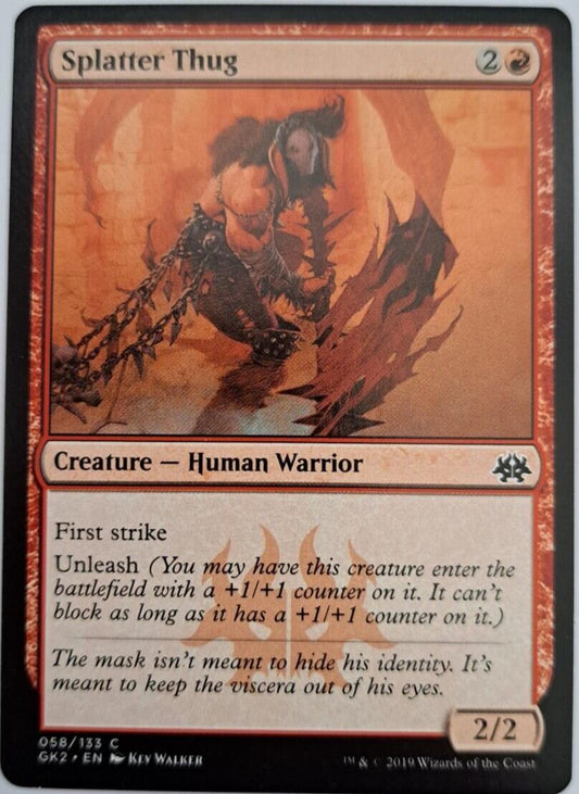 Splatter Thug - Guild Kit GK2 - MTG