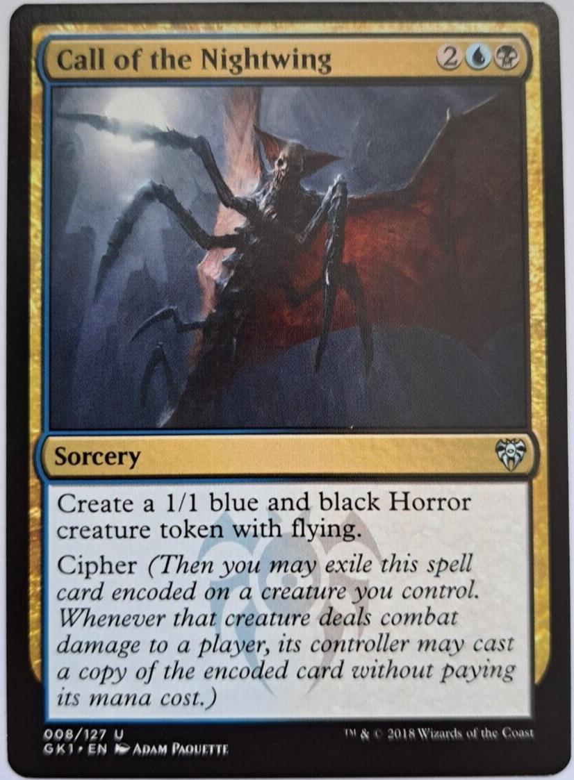 Call of the Nightwing - Guild Kit GK1 - MTG