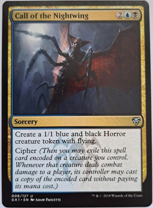 Call of the Nightwing - Guild Kit GK1 - MTG