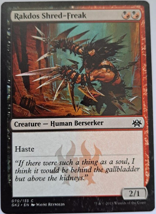 Rakdos Shred-Freak - Guild Kit GK2 - MTG