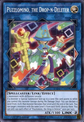 Puzzlomino, the Drop-n-Deleter - DANE-EN049 - Common - Unlimited Edition YuGiOh